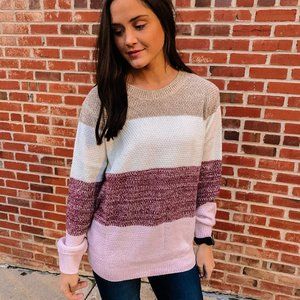 COLORBLOCK SWEATER